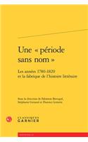 Une Periode Sans Nom