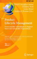 Product Lifecycle Management. Green and Blue Technologies to Support Smart and Sustainable Organizations