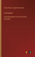 Livres perdus
