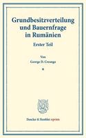 Grundbesitzverteilung Und Bauernfrage in Rumanien