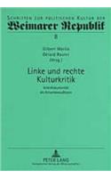 Linke Und Rechte Kulturkritik