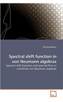Spectral shift function in von Neumann algebras