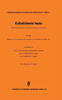 Kolloidchemie Heute II