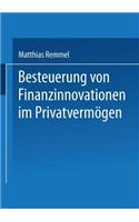 Besteuerung Von Finanzinnovationen Im Privatvermögen