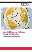 ONG como actores transnacionales.