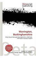 Warrington, Buckinghamshire: (English)