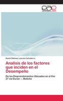 Analisis de los factores que inciden en el Desempeño