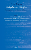 Fritz Meier, Nachgelassene Schriften, Band 2. Die schöne Mahsatī