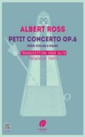 Petit Concerto Op.6 (viola and piano)