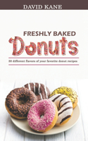 Freshly baked donuts