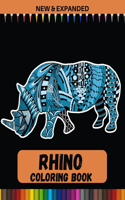 Rhino Coloring Book (New & Expanded): A Unique Collection Of Coloring Pages