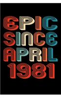 Epic Since April 1981