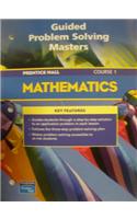 Prentice Hall Math Course 1 Guided Problem Solving Blackline Masters 2004 C