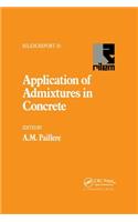 Application of Admixtures in Concrete