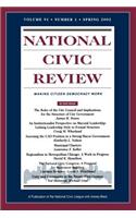 National Civic Review, No. 1, Spring 2002