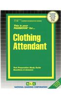 Clothing Attendant: Passbooks Study Guide