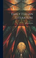 Early Italian Literature