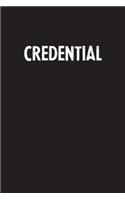 Credential