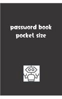 Password Book Pocket Size