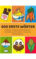 600 Erste Wörter Lernen Kinder Karteikarten Vokabeln Deutsche Visuales Wörterbuch