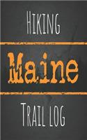 Hiking Maine trail log