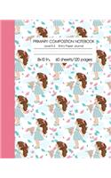 Primary Composition Notebook Level K-2 Story Paper Journal