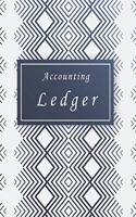 Accounting Ledger: Aztec Line Cover, Accounting Record Keeping Books, Simple Income Expense Book, Log, Track, & Record Expenses & Income 8.5 X 11