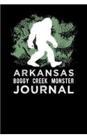 Arkansas Bobby Creek Monster Journal
