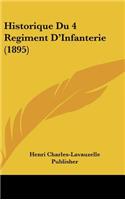 Historique Du 4 Regiment D'Infanterie (1895)