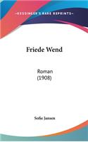 Friede Wend