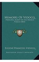 Memoirs Of Vidocq