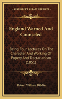 England Warned And Counseled