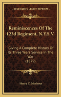 Reminiscences Of The 123d Regiment, N.Y.S.V.