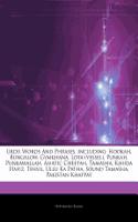 Articles on Urdu Words and Phrases, Including: Hookah, Bungalow, Gymkhana, Lota (Vessel), Punkah, Punkawallah, Asiatic Cheetah, Tamasha, Khuda Hafiz,