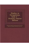 Studies in Occupations, Issue 2