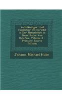 Vollstandiger Und Fasslicher Unterricht in Der Naturlehre in Einer Reihe Von Briefen, Volume 3 - Primary Source Edition