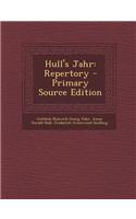 Hull's Jahr: Repertory