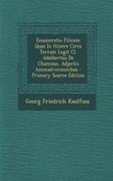 Enumeratio Filicum Quas in Itinere Circa Terram Legit CL. Adalbertus de Chamisso, Adjectis Animadversionibus