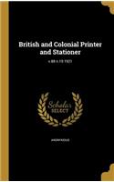 British and Colonial Printer and Stationer; v.88 n.19 1921