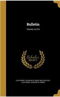 Bulletin; Volume No.210