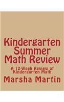 KINDERGARTEN Summer Math Review