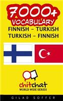 7000+ Finnish - Turkish Turkish - Finnish Vocabulary