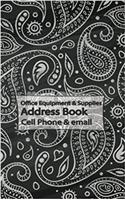 Office Equipment & Supplies Address Book Cell Phone & Email: Address Book for Contacts, Addresses, Phone Numbers, Emails Name, Street Address City State Zip Code, Home Phone, Cell Phone, Work Phone You Email . Cell Phone & Email: Address Book for Contacts, Addresses, Phone Numbers, Emails Name, Street Address City State Zip Code, Home Phone, Cell Phone, Work Phone You Email .