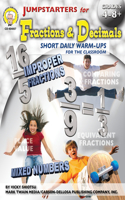 Jumpstarters for Fractions & Decimals, Grades 4 - 12