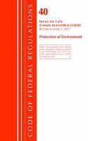 Code of Federal Regulations, Title 40 Protection of the Environment 63.6580-63.8830, Revised as of July 1, 2017: (Code of Federal Regulations, Title 40 Protection of the Environment)