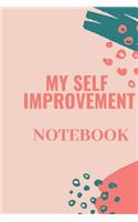 My Self Improvement Notebook