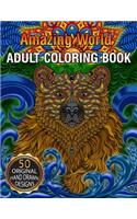 Amazing World Adult Coloring Book