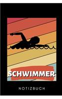 Schwimmer Notizbuch