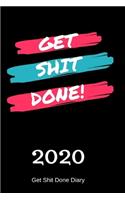 Get Shit Done 2020 Diary