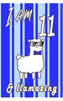 I AM 11 and LLamazing boys journal